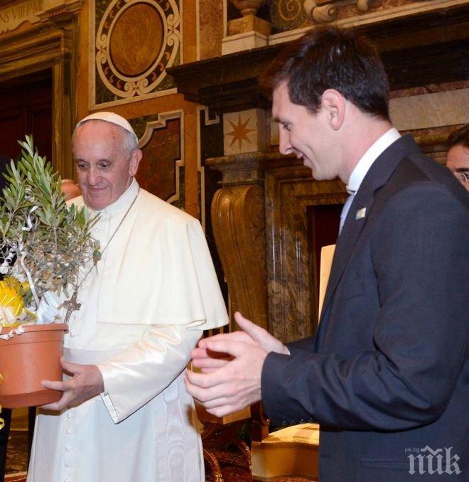 Меси честити рождения ден на папа Франциск (снимка)
