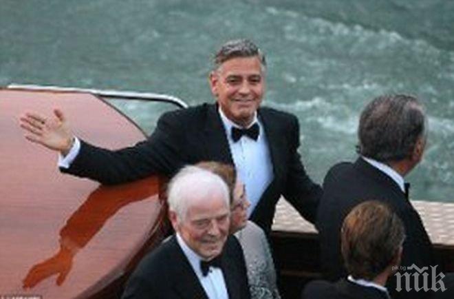 Клуни не спи 30 часа от притеснения за филма си