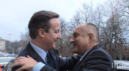 първо пик борисов получи подкрепа британския премиер камерън южен поток снимки