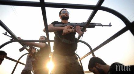 сирийска групировка пленила десетки танкове бронетранспортьори правителствената армия