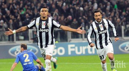 ювентус зимува върха лесна победа сардиния