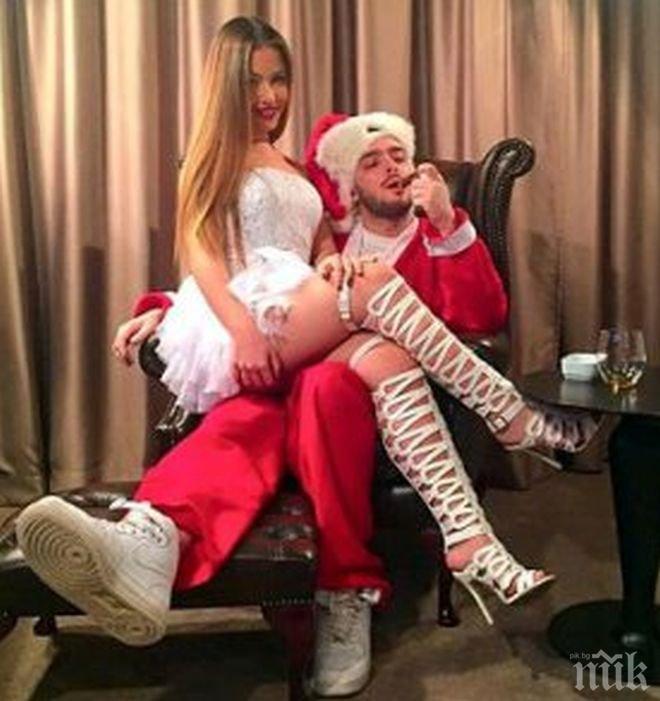 Гери-Никол от Х фактор в опасна близост с рапъра Криско 