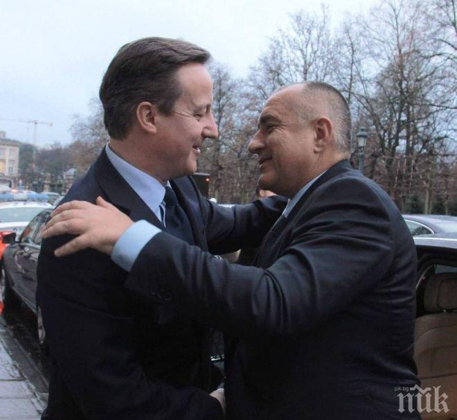 ПЪРВО в ПИК! Борисов получи подкрепа от британския премиер Камерън за Южен поток! (снимки) 
