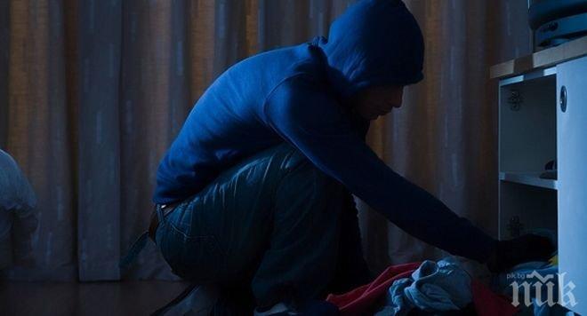Куриоз! Спящ крадец беше заловен на местопрестъплението