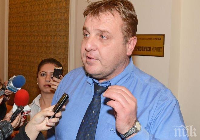 Каракачанов пред ПИК: Имал съм много срещи с Цветан Василев, познавам го от 17 години! Лично се обадих на Бареков да му кажа за края на коалицията