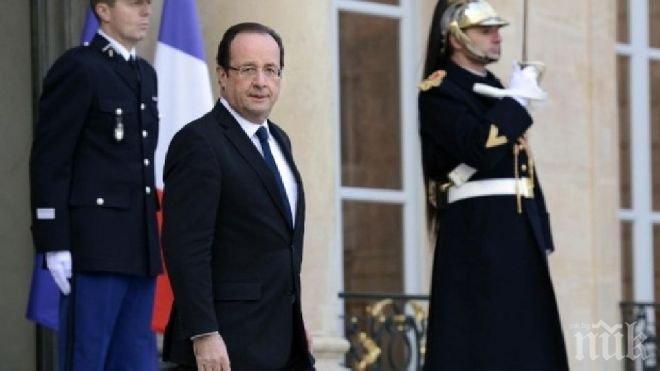 Франсоа Оланд: ЕС може да преразгледа санкциите срещу Русия, ако Москва промени отношението си
