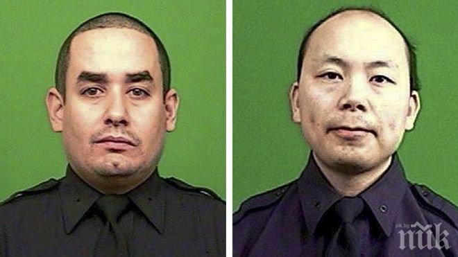 Започна разследването на убийството на двама полицаи в Бруклин