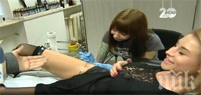 Вижте новия татус на Елена Кучкова - символ на голямата й любов!