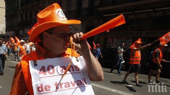 Лекарски стачки смущават французите по празниците