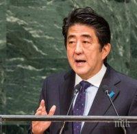 Шиндзо Абе бе преизбран за премиер на Япония