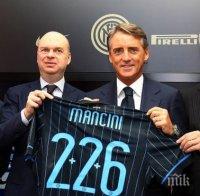 Манчини: Ако се класираме за ШЛ, ще карам колело до Северна Испания

