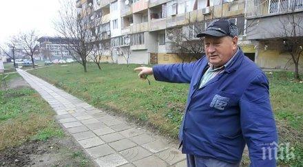 добрият пример пенсионер направи сам цял километър пътеки
