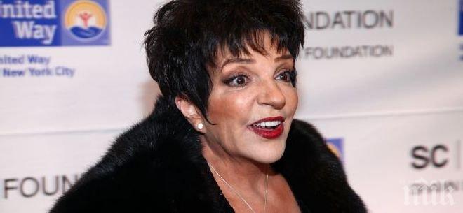 Лайза Минели се върна на сцената след тежкото падане