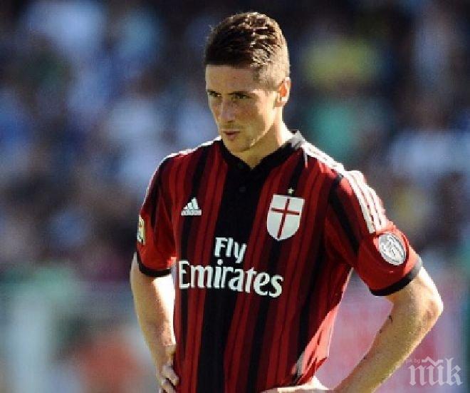 Милан върна Торес на Калдерон и си взе трансфера цел