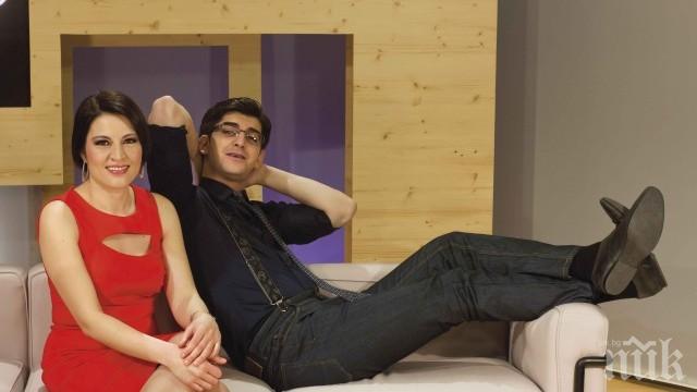 Деси засегна Сашо Кадиев в ефир - подари му чорапи