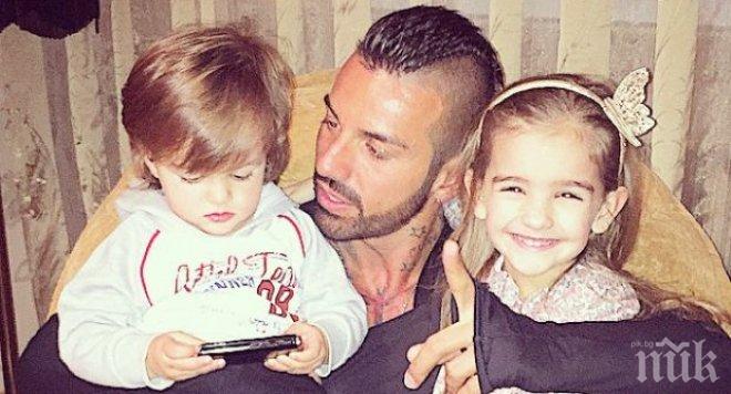 Благо Георгиев заряза невръстното си гадже - кара празниците с децата