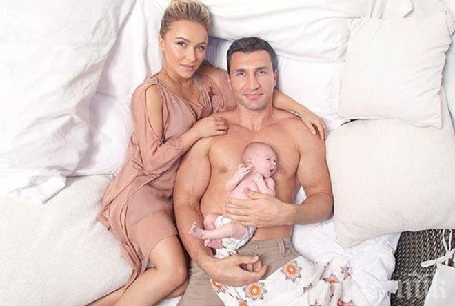 Хейдън ще се омъжи за Кличко, когато дъщеря им проходи (снимка)

