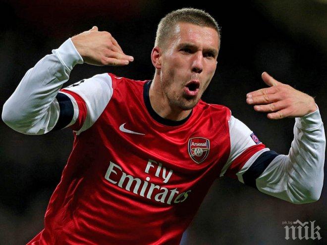 Интер взема Лукас Подолски