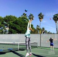 Влюбените Маша и Гришо: Просто още един ден в цирка (снимка)