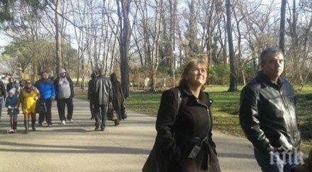 започна новото залесяване варненската морска градина