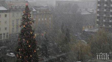 бан продължава нахлува студ вятър снегът спира следобед