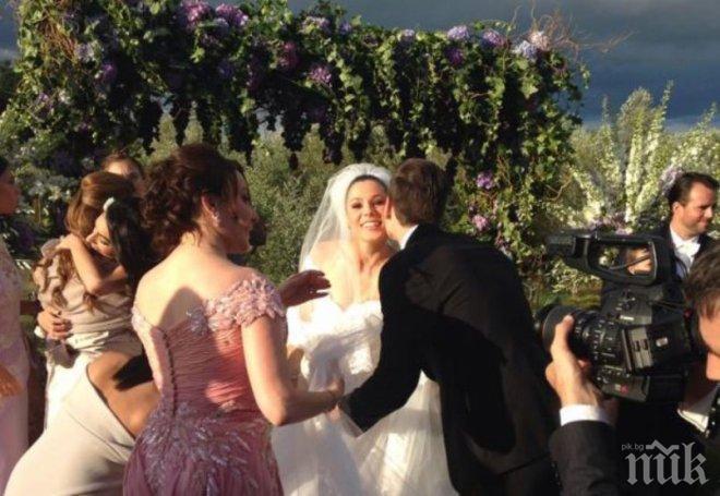 Изящество и лукс! Вижте звездните сватби на 2014 г. (галерия)