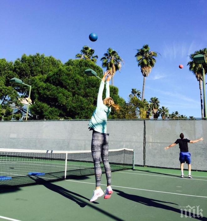 Влюбените Маша и Гришо: Просто още един ден в цирка (снимка)