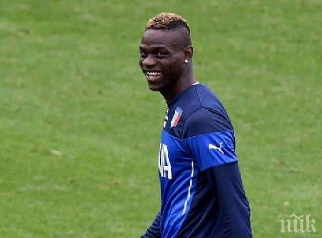 Мениджърът на Балотели се опитва да го върне в Интер
