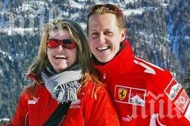 Трогателно! Шумахер все по-добре - плаче, когато чуе жена си и децата