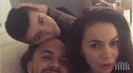 домошари алисия ники отпразнуваха нова година семейно дома снимки