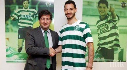 славчев официално дебютира спортинг