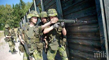 нов закон норвегия жените ходят казарма