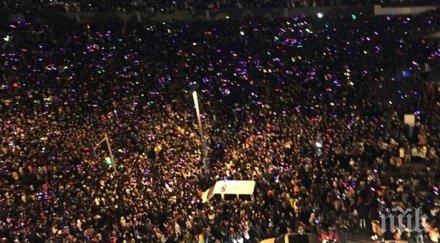 ужас души бяха премазани празнуващи шанхай