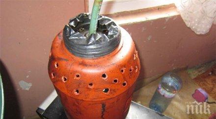 полицията разби домашна нарколаборатория бургас