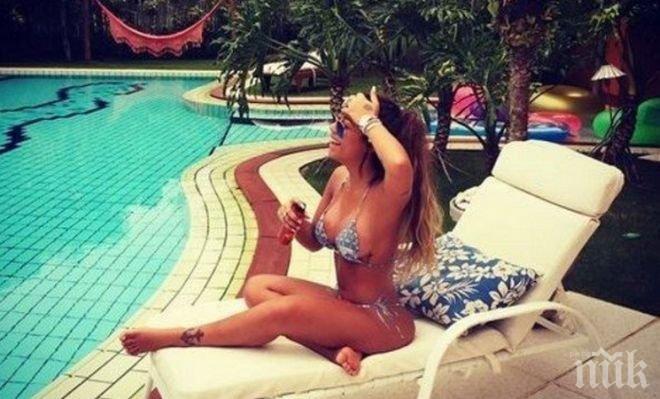 Съблазнителна! Сестрата на Неймар показа пищни форми (снимки)