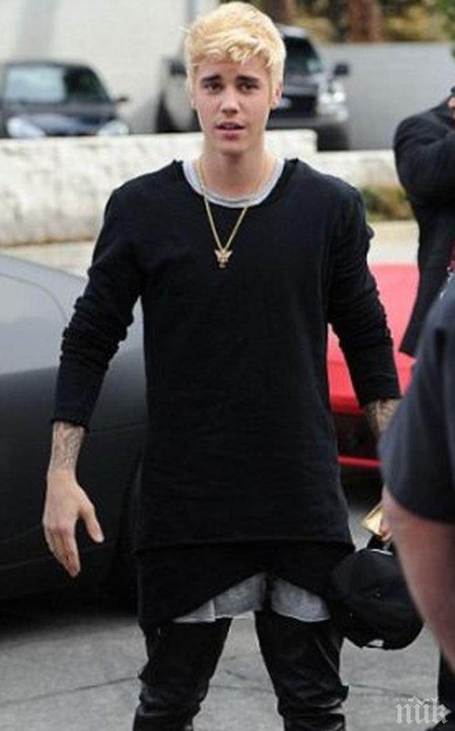 Джъстин Бийбър се преби (видео)