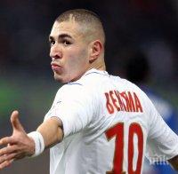 Реал Мадрид глобява Бензема за безразсъдно поведение