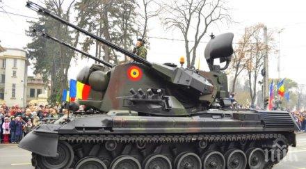 румънски тира военна техника атакуваха добруджа път учение