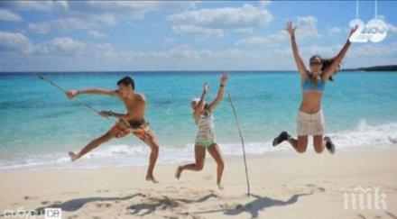 уникално българско семейство лодка карибско море