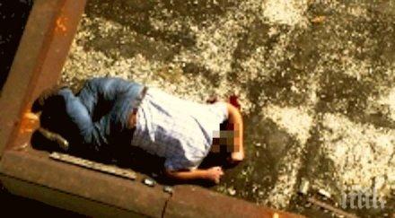 трагичен ден служител секретно поделение полетя осмия етаж блок часове смачкал колата зверска катастрофа