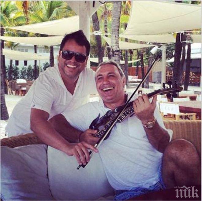 Амбициозен! Христо Стоичков продължава с цигулката

