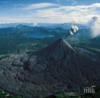 Активността на вулкана Ключевски расте