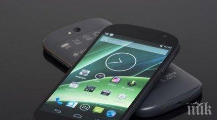 първият света смартфон два дисплея вече българия