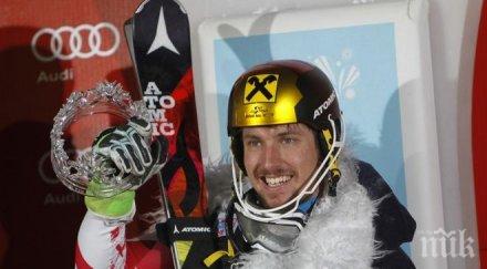 безапелационен хиршер спечели нощния слалом загреб