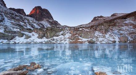 замръзна езерото резервата сребърна