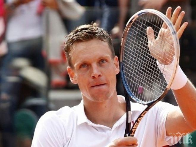 Бердих продължава напред в Доха, взе лесна победа над Истомин
