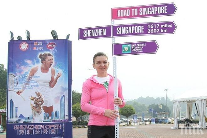 Халеп отнесе рускиня и е на 1/4-финал в Шънчжън

