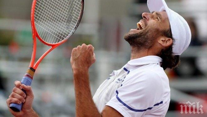 Иво Карлович наниза ас №9000 в кариерата си

