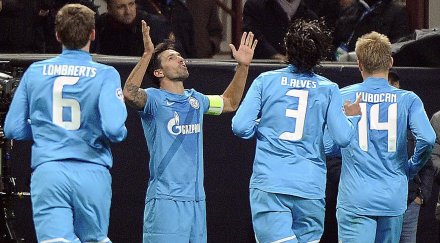 зенит анжи разделиха точките