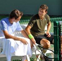 Разочароващо! Федерер разби Гришо на полуфинала в Бризбейн